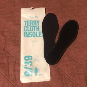 Aldo terry cloth insoles